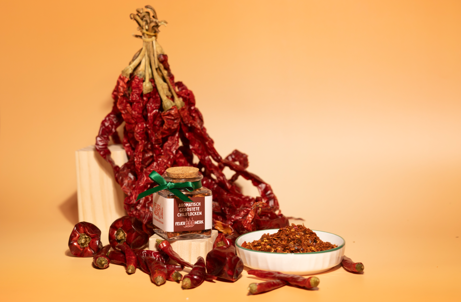 Aromatic roasted chili flakes