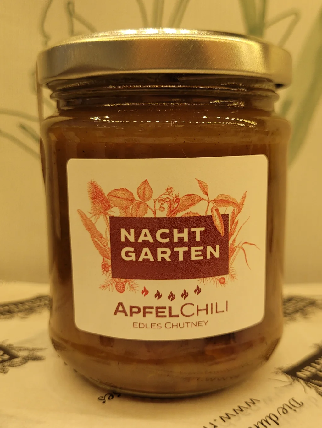 Apfel-Chili Chutney