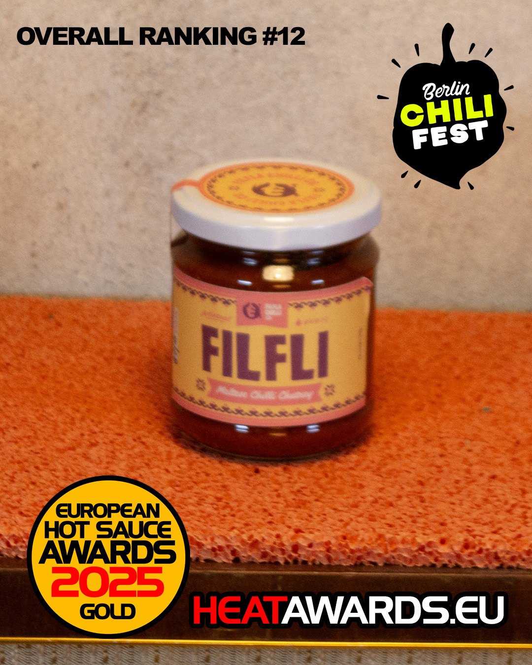 Filfli - A sun-dried tomato chilli chutney