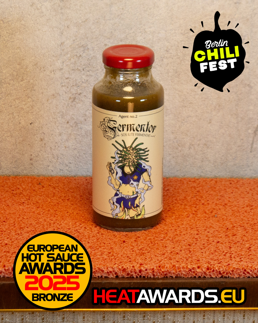 FERMENTOR Agent 02 - Green Sriracha (Smoked edition)