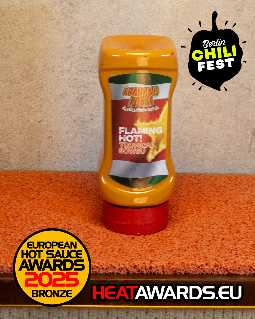 Flaming Hot Tropical Sauce