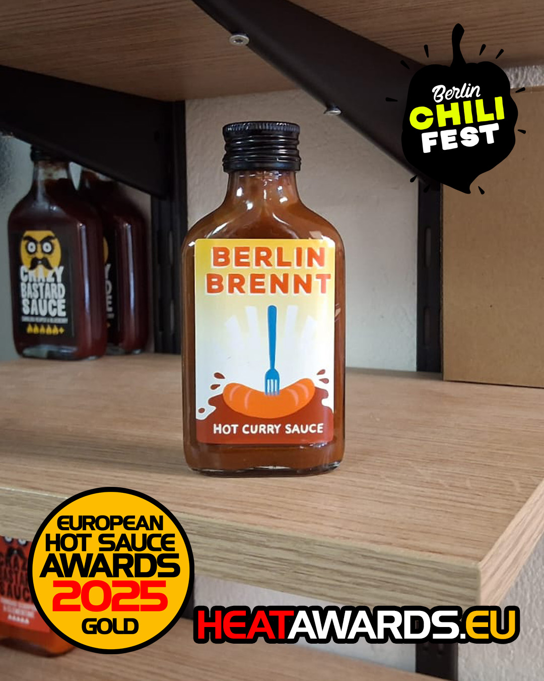 Berlin Brennt's Hot Curry Sauce