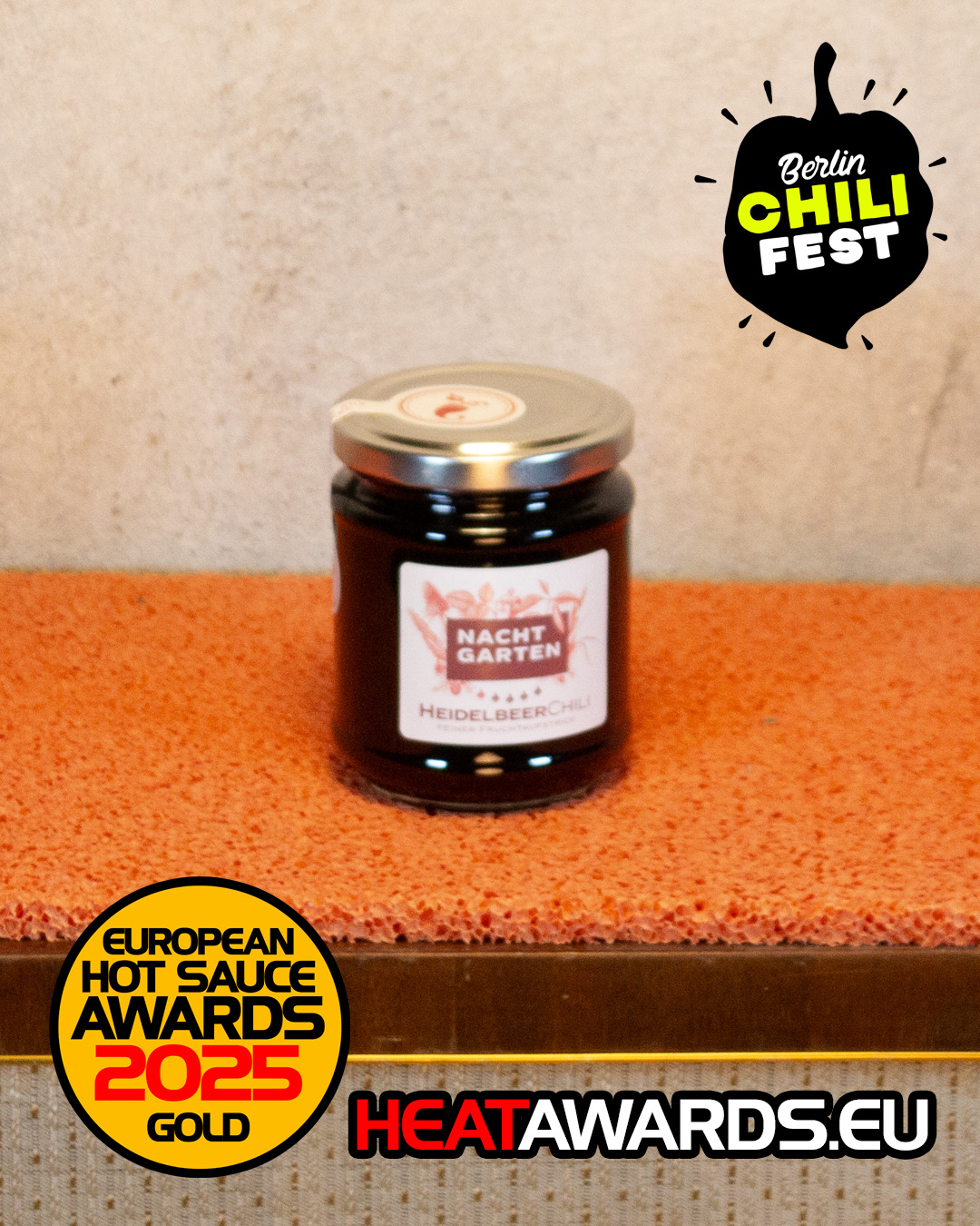 Heidelbeer-Chili Fruchtaufstrich