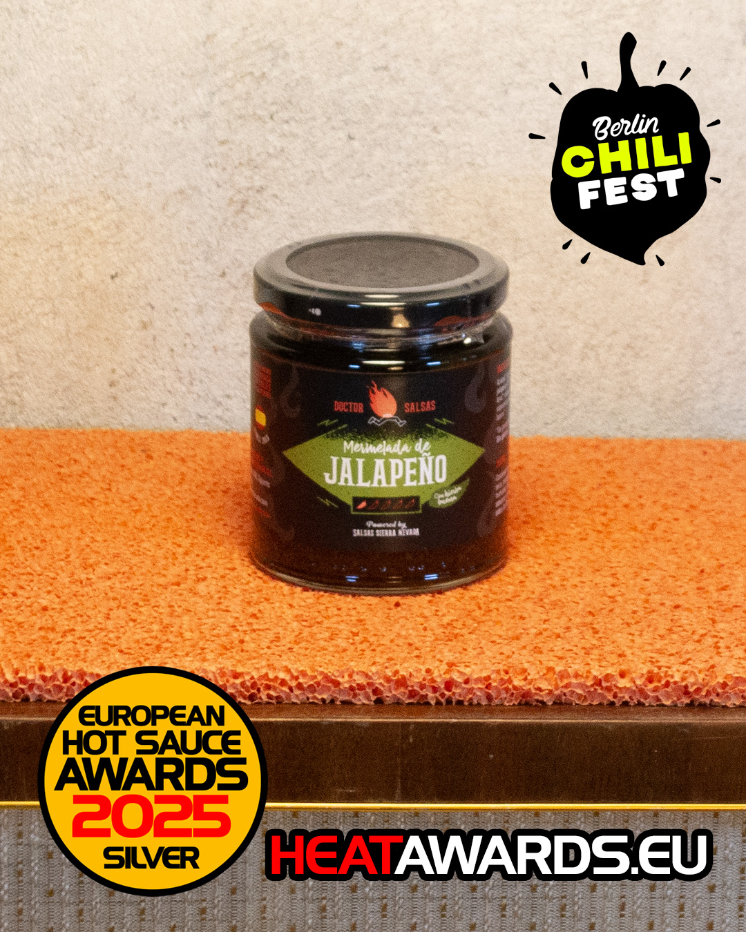 mermelada de jalapeno con hierbabuena