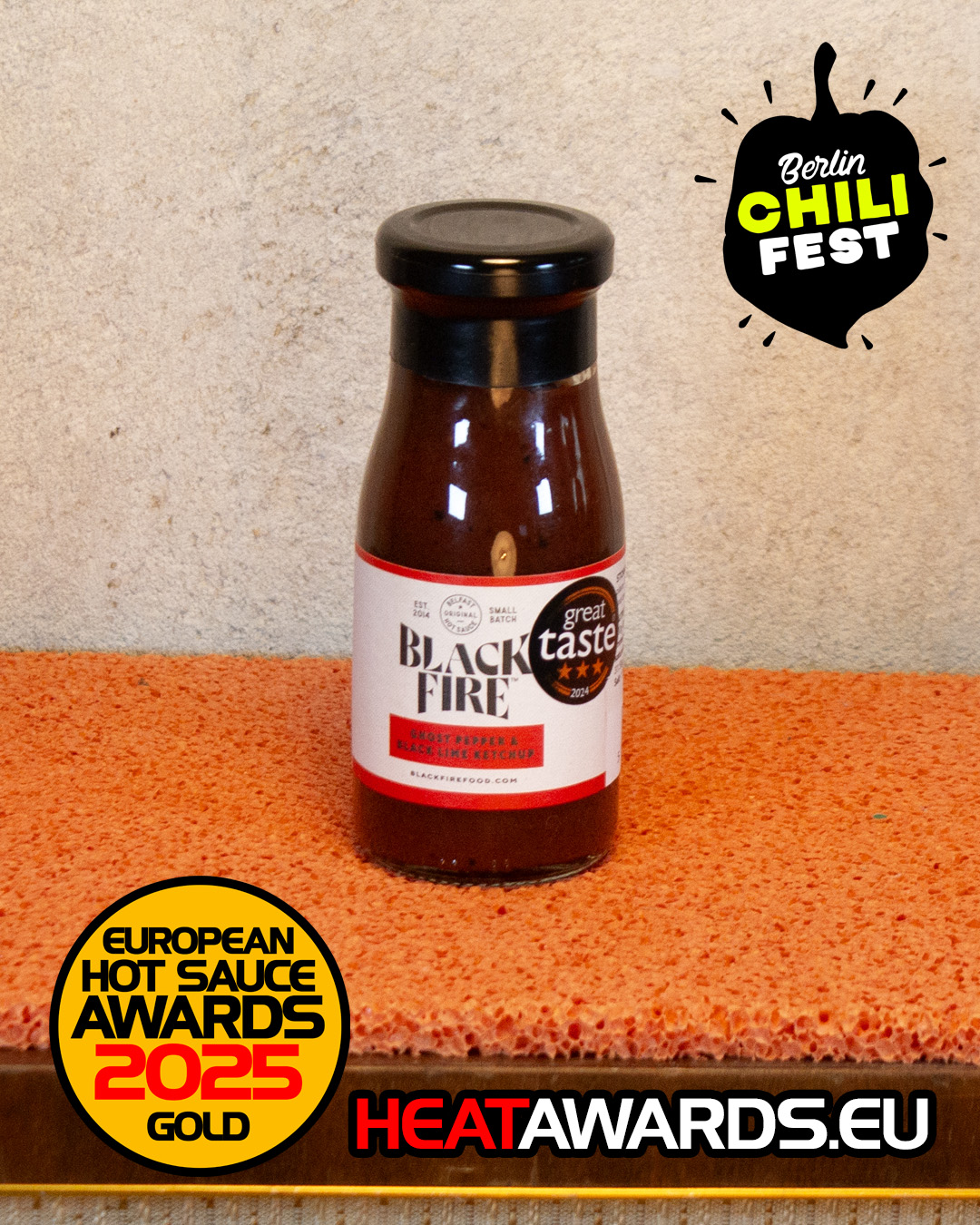 Ghost pepper & Black Lime Ketchup