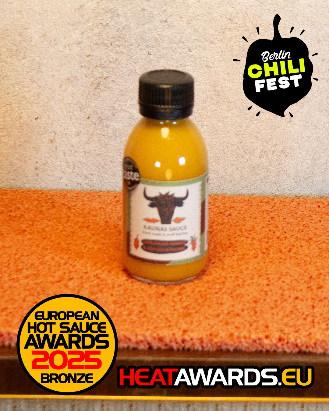 Kaunas Sauce Habanero & Carrot