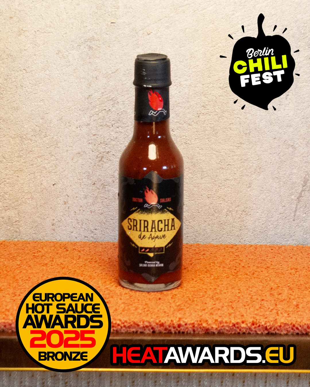 Salsa Sriracha de Agave