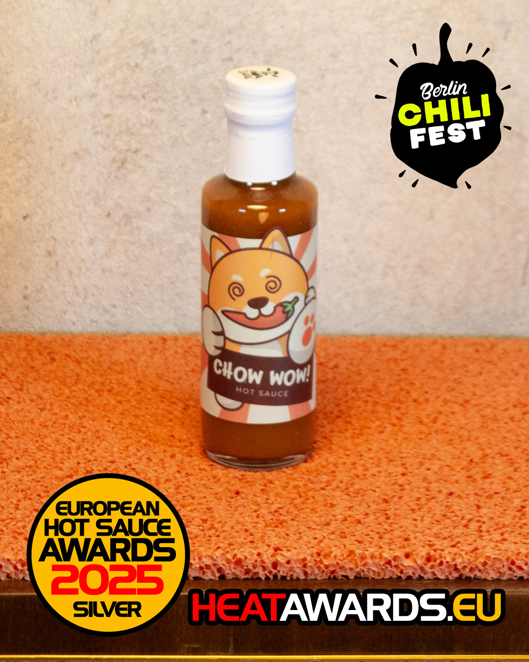 CHOW WOW!  Hot Sauce