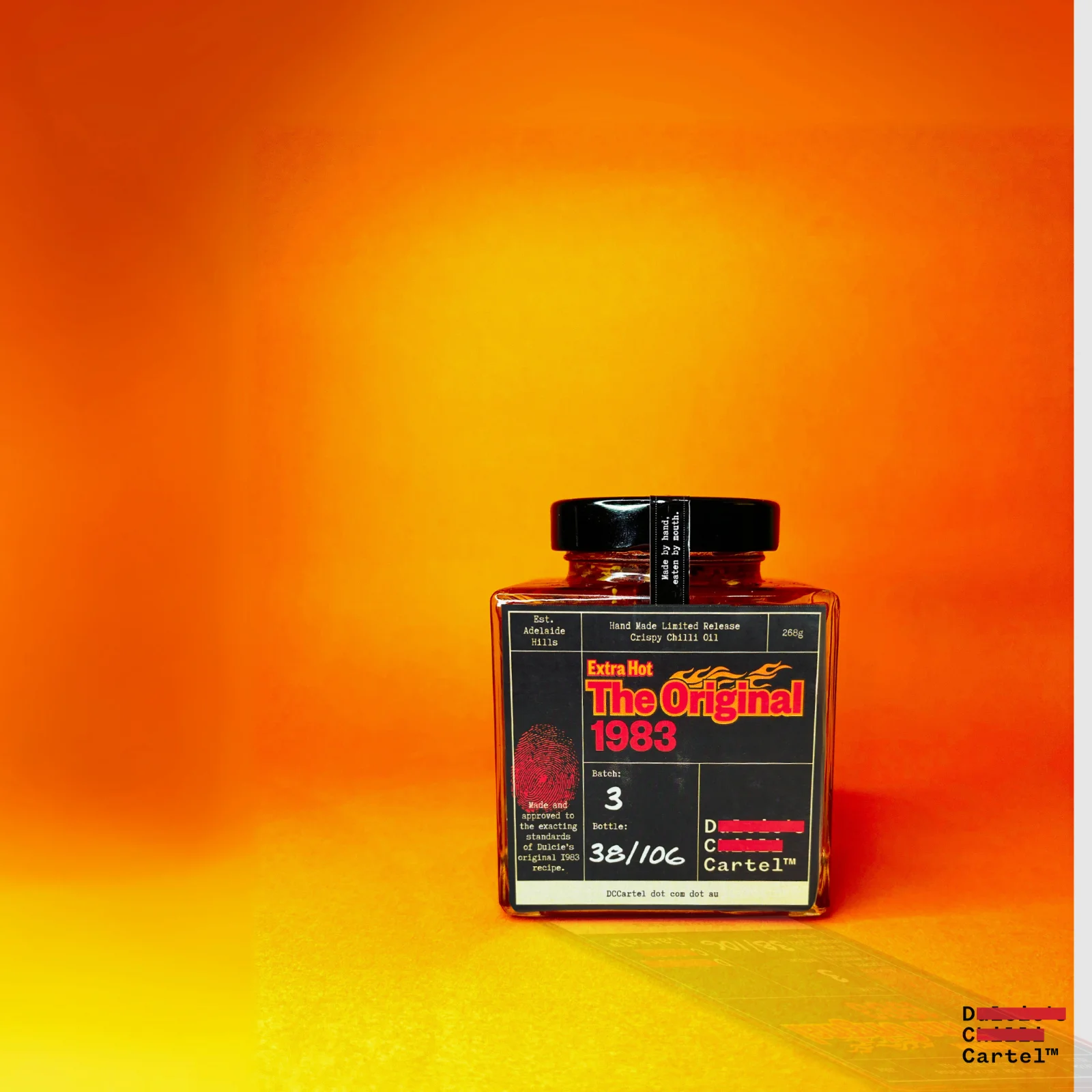 The Original 1983 - Extra Hot Limited Release Crispy Chilli Oil