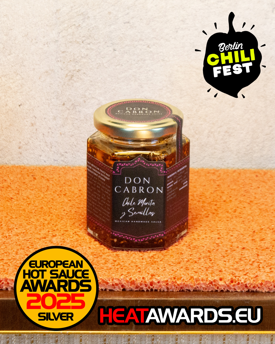 Salsa de Chile Morita y Semillas