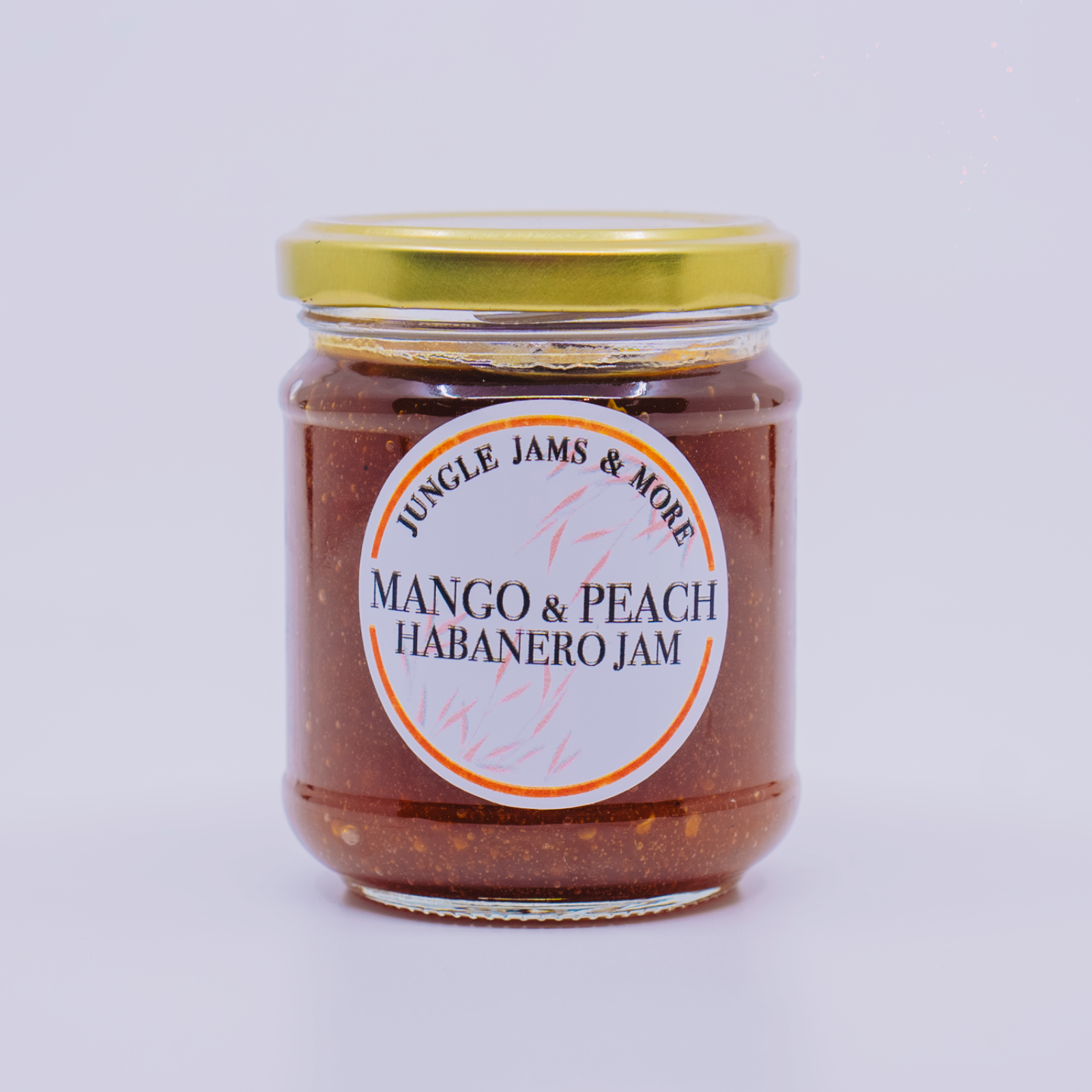 Mango and peach Habanero Jam