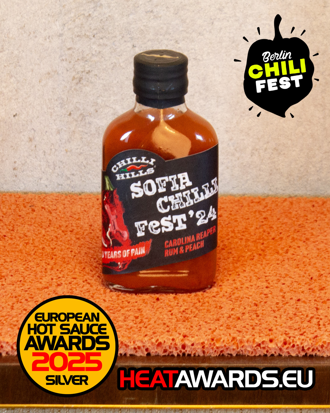 Carolina Reaper Rum & Peach